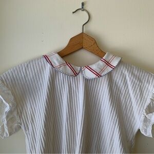Girls Size 10 Matilda Jane Knit Lace Peter Pan Collar Blouse Top